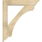 Ekena Millwork Legacy Traditional Rough Sawn Bracket w/ Offset Brace, Douglas Fir, 6"W x 30"D x 34"H BKT0604X30X34LEC01RDF - alternate 4